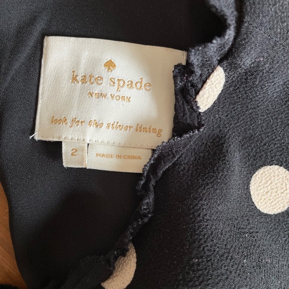 Kate Spade Black Sheath Dress with Cuffed 3/4 Sleeves - Picture 2 of 6